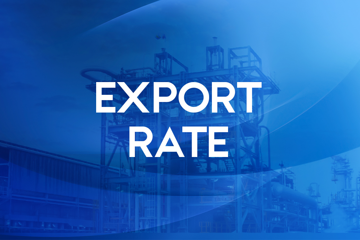 صنایع پتروشیمی سبلان 11 Export Rate